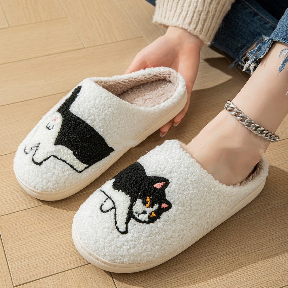 Cartoon Cat Slippers
