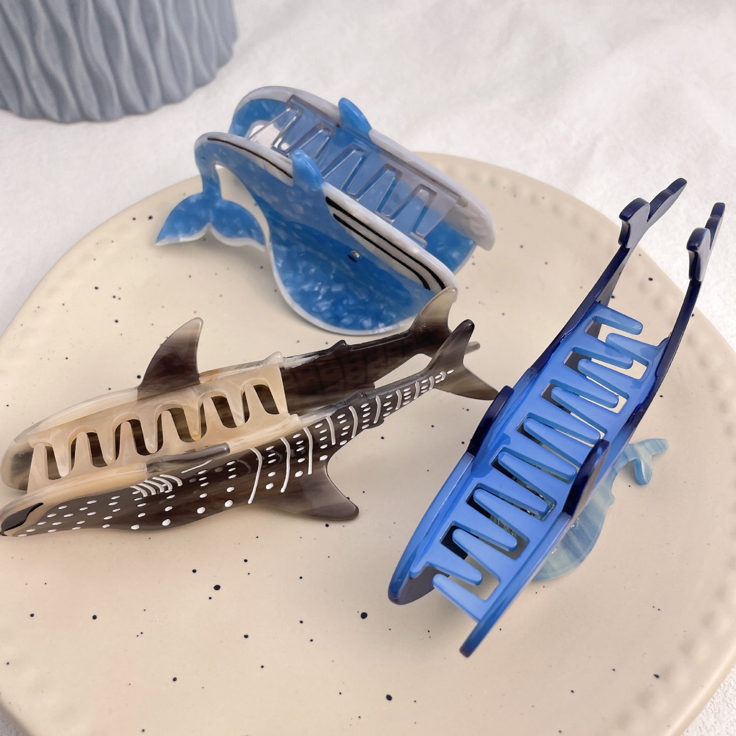 Marine Series Hair Claw Clips