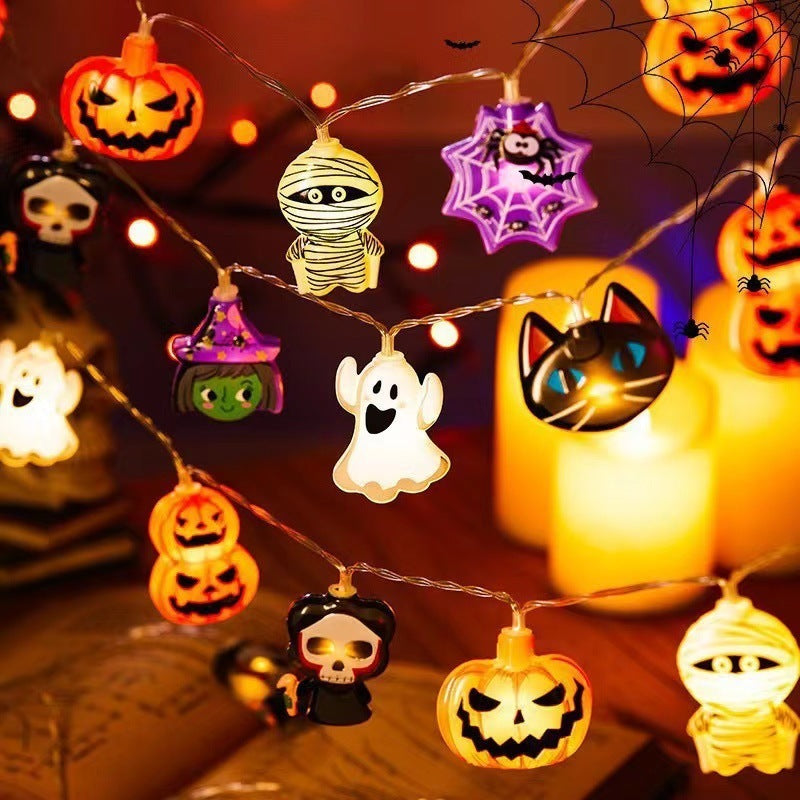 Halloween Lighting - Pumpkin Ghost Bat