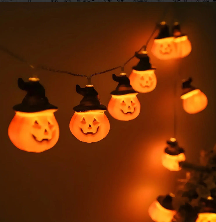 Halloween Lighting - Pumpkin Ghost Bat
