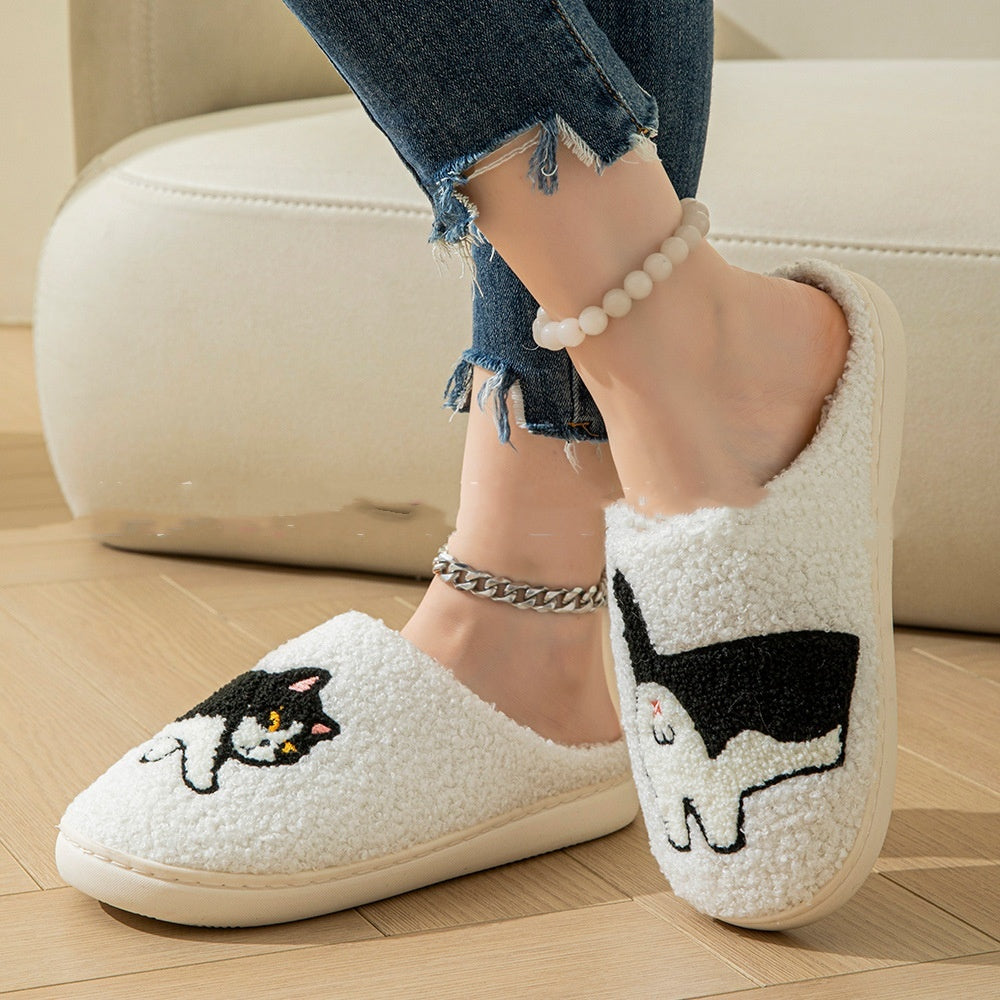 Cartoon Cat Slippers