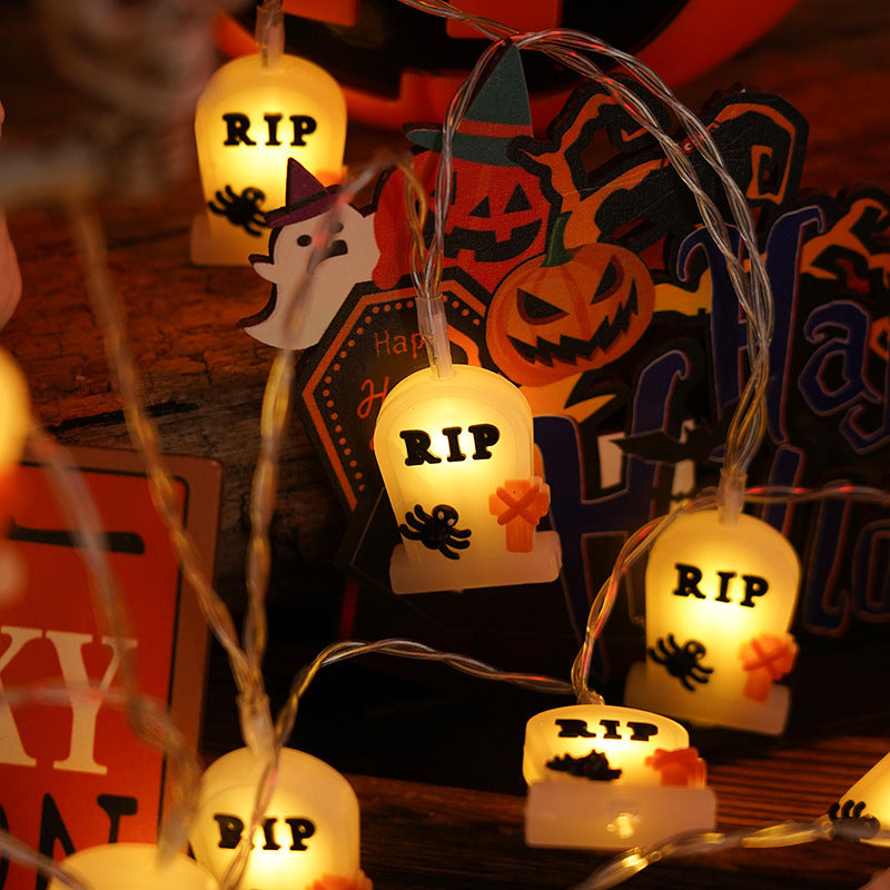 Halloween Lighting - Pumpkin Ghost Bat