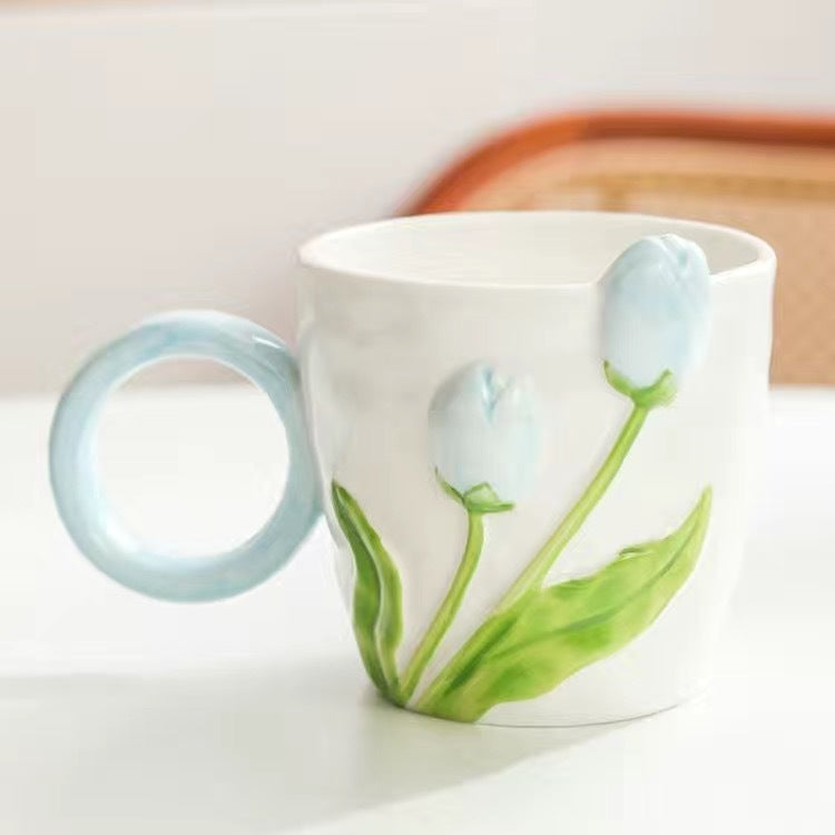 Lovely Tulip Large Capacity Cup