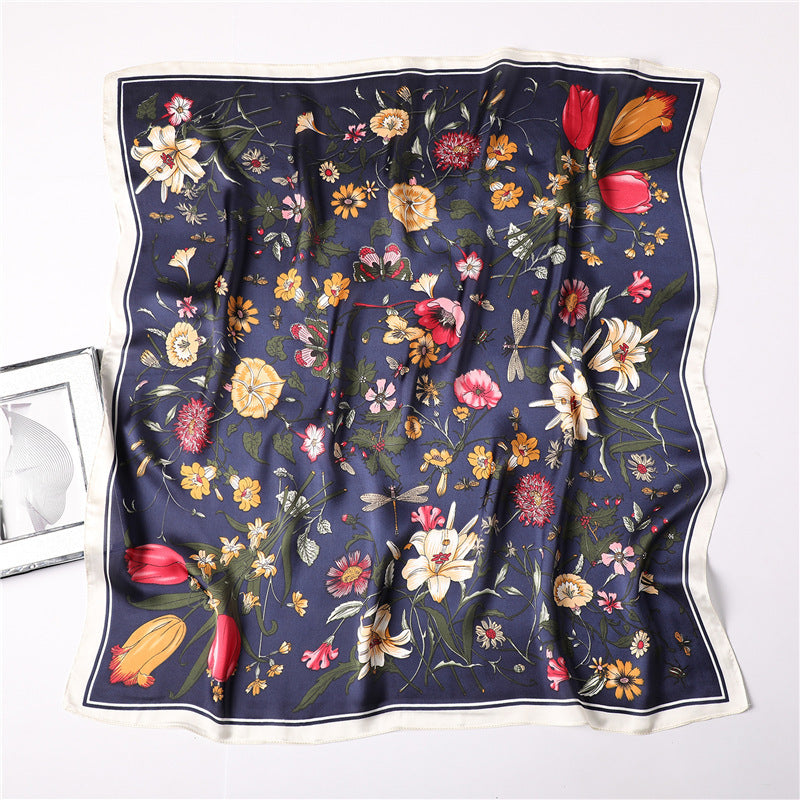 Printed Artificial Silk Scarf