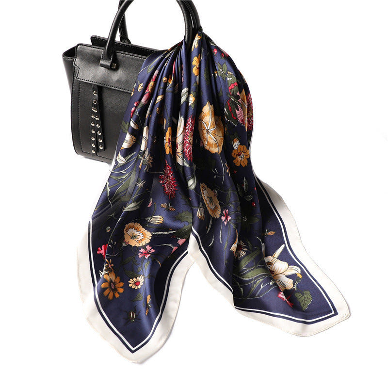 Printed Artificial Silk Scarf