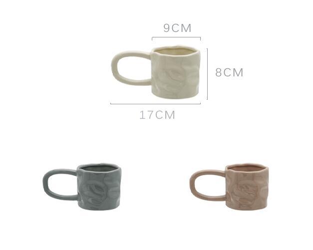 Solid Color Creative Porcelain Mug