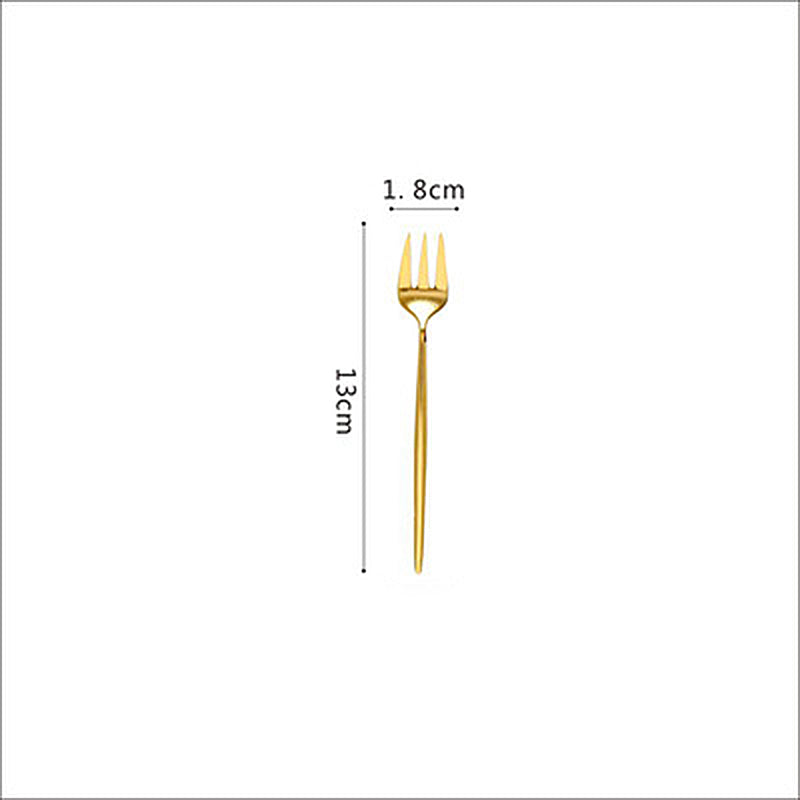 Gold-plated Stainless Steel Cutlery