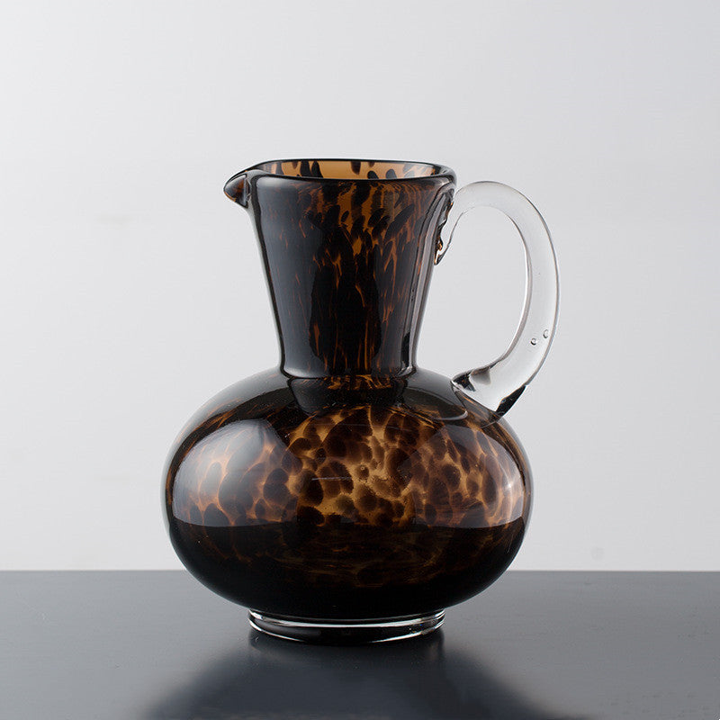 Tortoiseshell Glass Vase