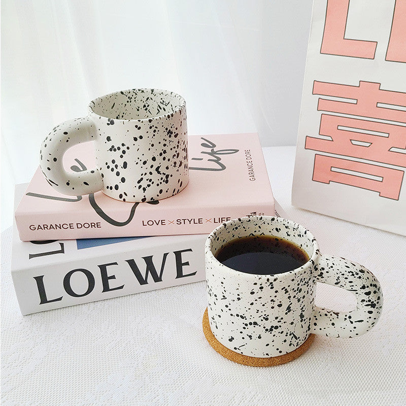 Splashed Ink Pattern Mug