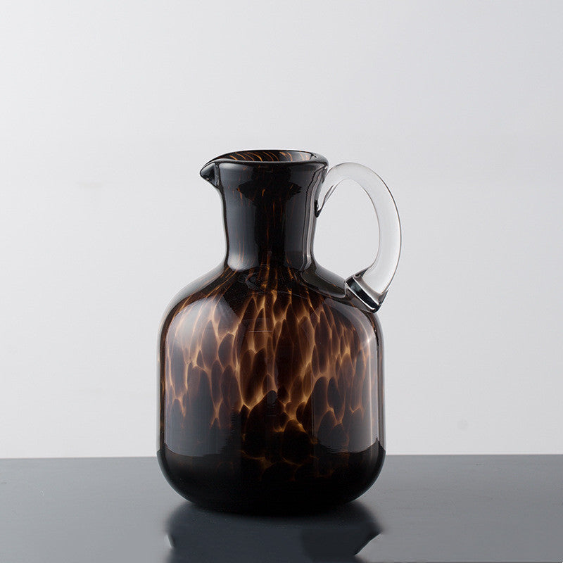 Tortoiseshell Glass Vase