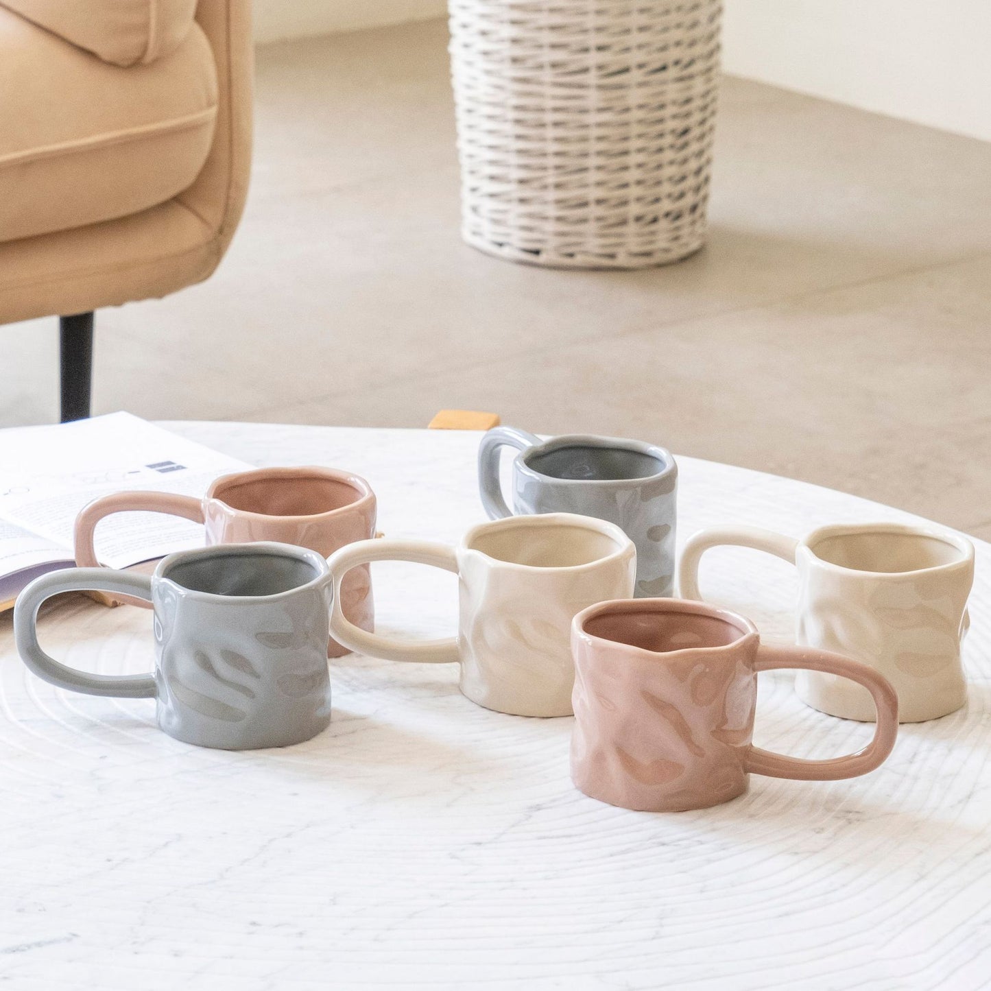 Solid Color Creative Porcelain Mug