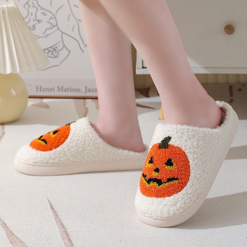 Halloween Pumpkin Slippers