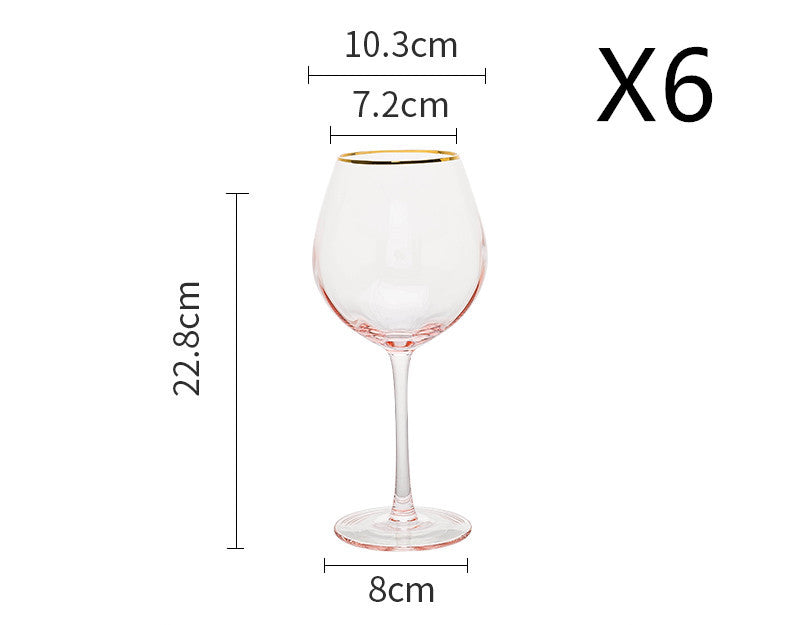 Crystal Glass Champagne Cup Set