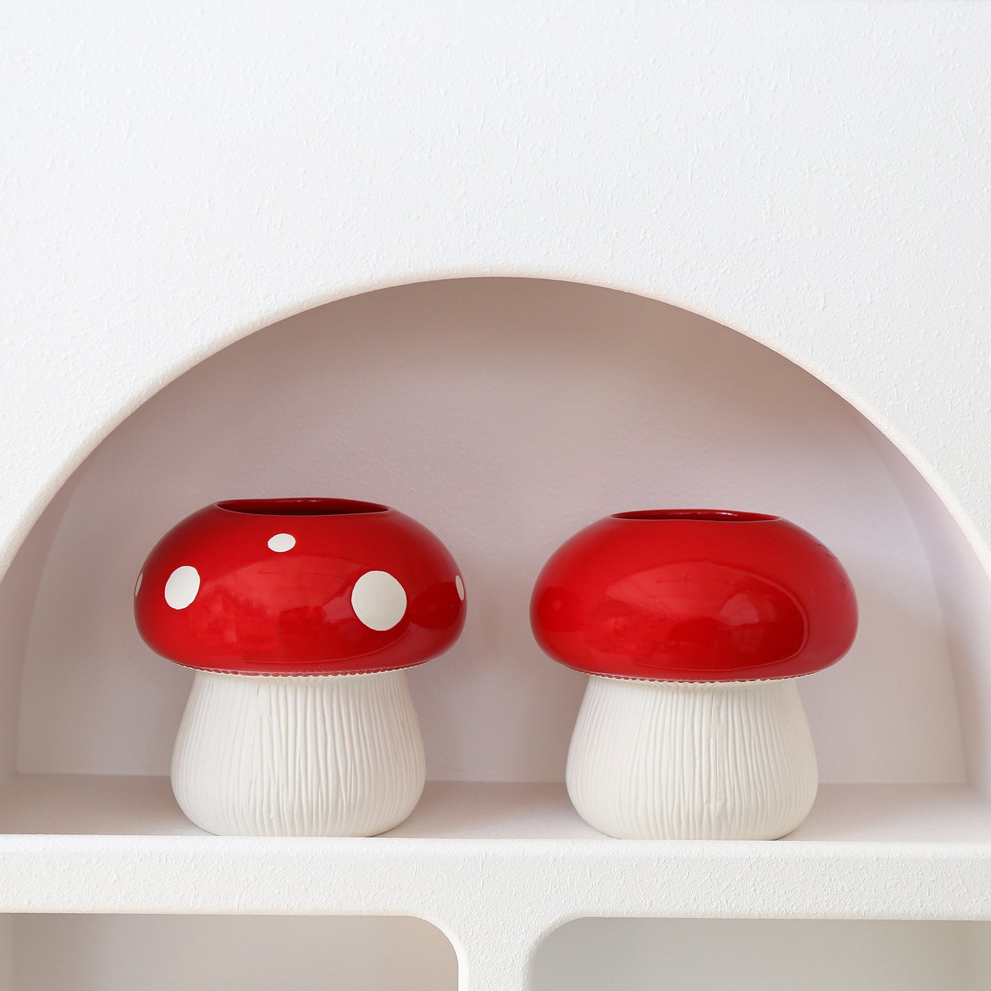 Mushroom Ceramic Vase