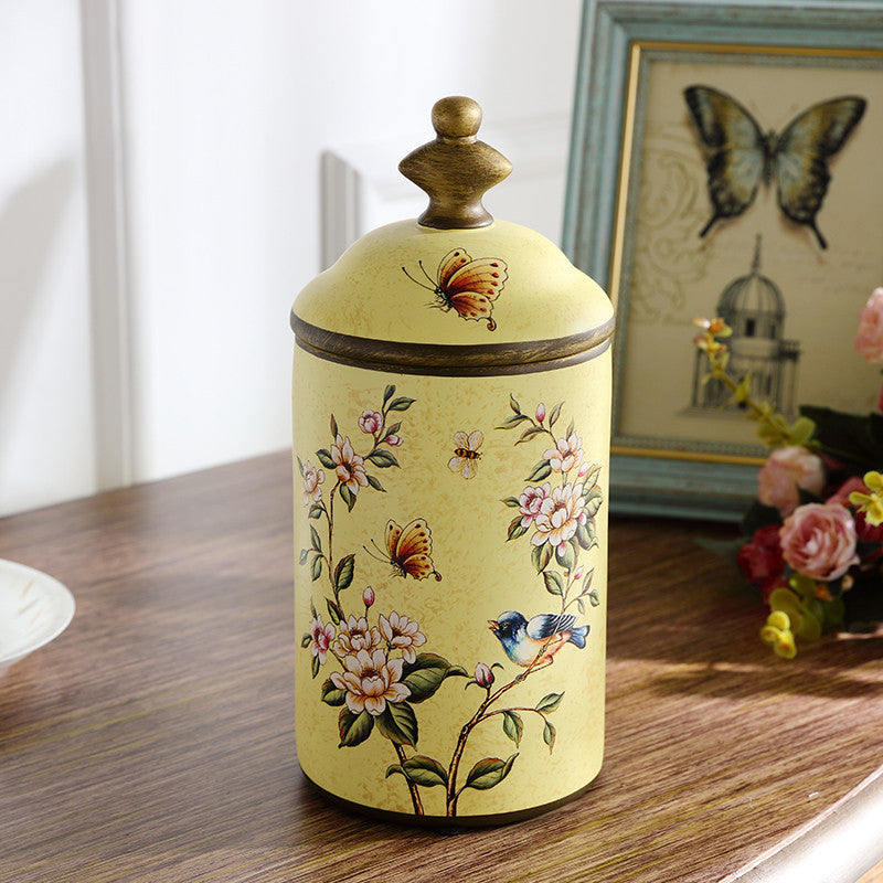 Ceramic Storage Jar With Lid