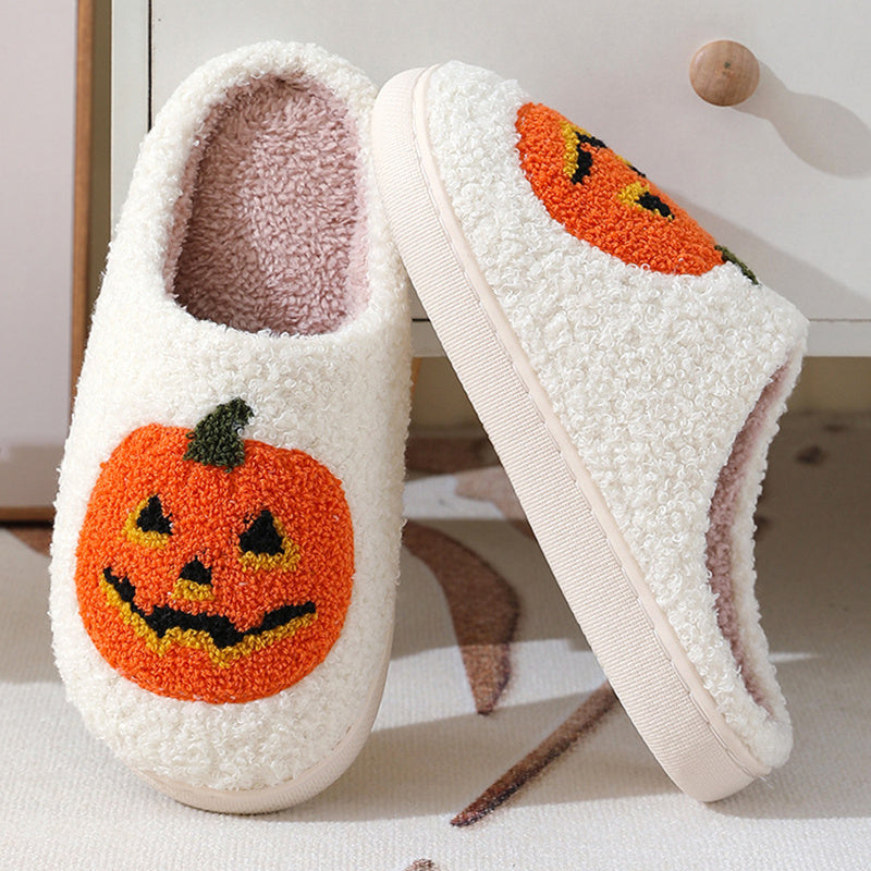 Halloween Pumpkin Slippers