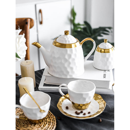 Ceramic Coffee Cup Set. Afternoon Tea Set